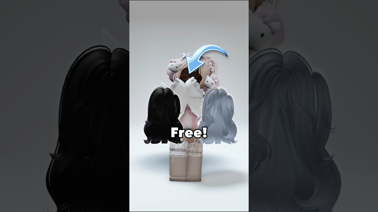 🖤НОВЫЕ БЕСПЛАТНЫЕ ВОЛОСЫ В РОБЛОКС!🩵 туториал #роблокс #roblox #бесплатныевещивроблоксе #freeugc