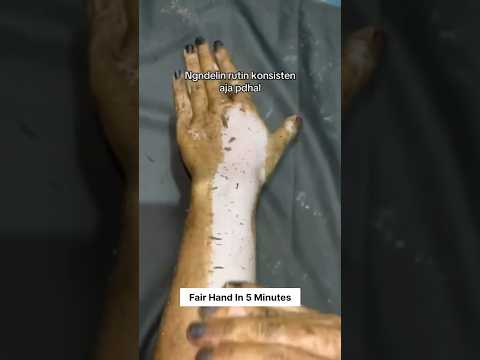 Get Fair Hand/Feet | Remove Skin Sun Tan Easily At Home | Most Easy Manicure #skincaretips #shorts