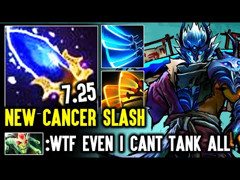 7.25 New Juggernaut 15Sec CD Unlimited Blue Slash!! - New Imba Of Dota 2