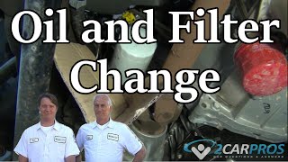 Oil Change & Filter Change Chevrolet Tahoe