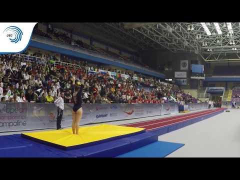 Megan KEALY (GBR) - 2016 Tumbling junior Europeans, final
