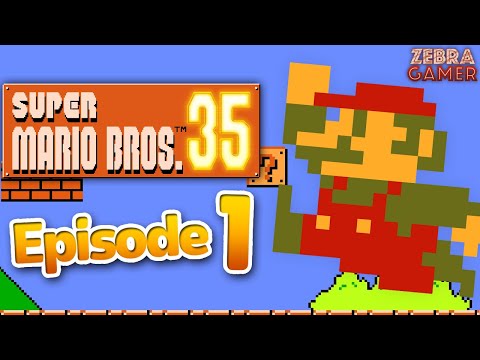 Super Mario Royale!? - Super Mario Bros. 35 Gameplay Walkthrough Part 1 - 35-Player Battle!