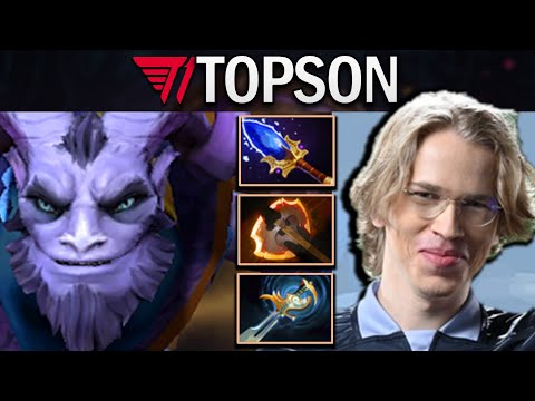 Riki Dota 2 Gameplay T1.Topson with Battlefury and Aghanims