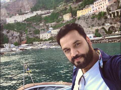 Superstar Yasir Akhtar in Amalfi - Italy