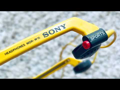 [RARE] Sony MDR-W15 Dynamic Stereo Sport Headphone, Beautiful Fashion Yellow, Sounds Great ! image 5