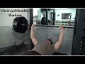 High Intensity Chest & Shoulder Workout