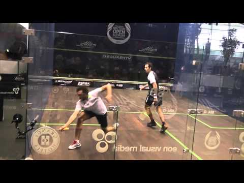 Amr Shabana vs. Ramy Ashour, 2012 British Open, diagonal sprints
