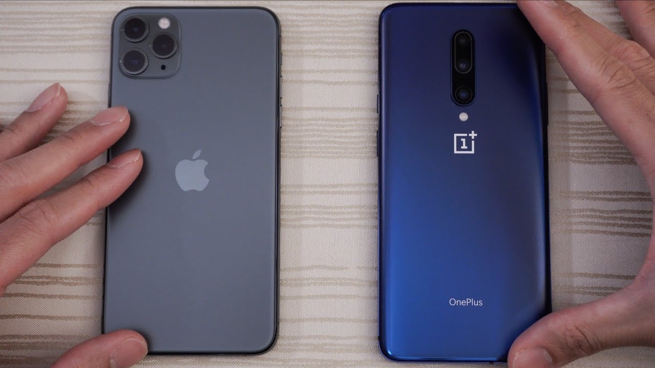 iPhone 11 Pro Max vs OnePlus 7 Pro - Speed Test! Which is Faster?!