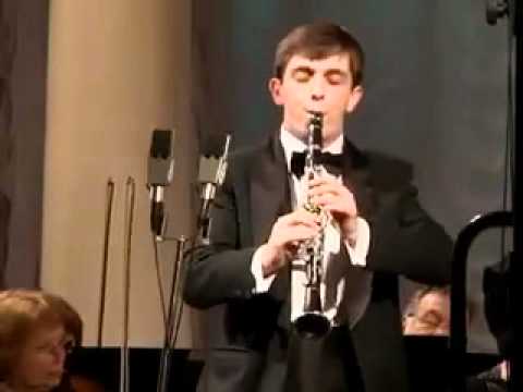 Oleg Moroz (clarinet) played Rossini - Introduction, Theme and Variations