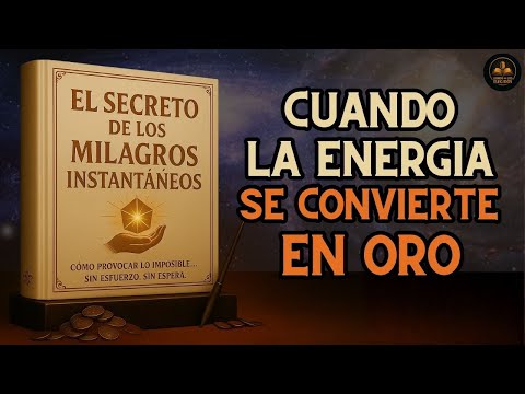 EL SECRETO DE LOS MILAGROS INSTANTANEOS: Cuando LA ENERGIA se convierte EN ORO Audiolibro completo