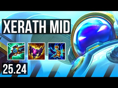 XERATH vs MORGANA (MID) | 88K damage | EUW Diamond | 25.24