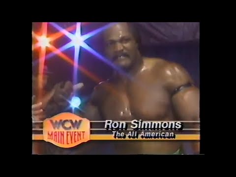 Ron Simmons vs Mark Canterbury   Main Event June 28th, 1992