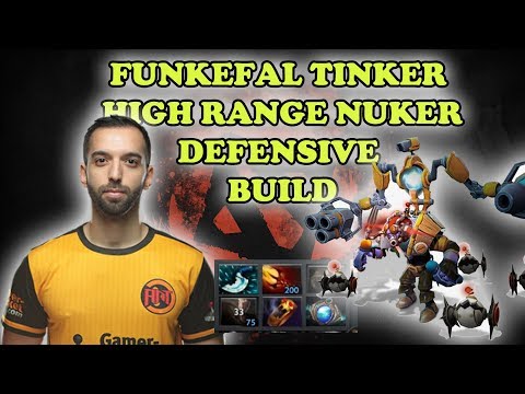 Coffee #51 FUNKEFAL TINKER HIGH RANGE NUKER DEFENSIVE BUILD DOTA 2
