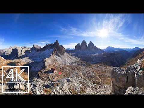 4K UltraHD Wallpapers Slideshow - Italian Nature and Cityscapes - 10 Bot Color  (NO SOUND)