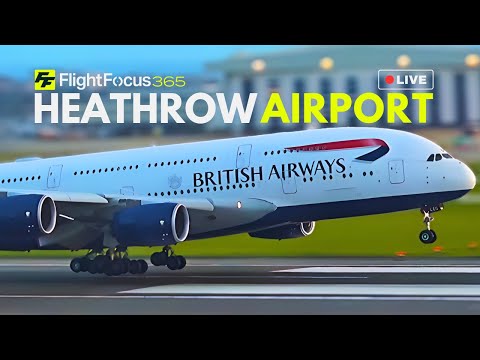 Heathrow Airport Live - Saturday 27th December 2025