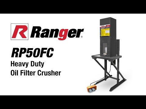 Ranger RP-50FC Oil Filter Crusher