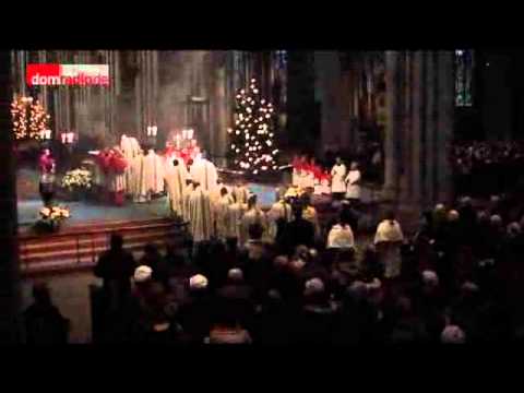 Hochfest Weihnachten im Hohen Dom zu Köln 2012 - Einzug