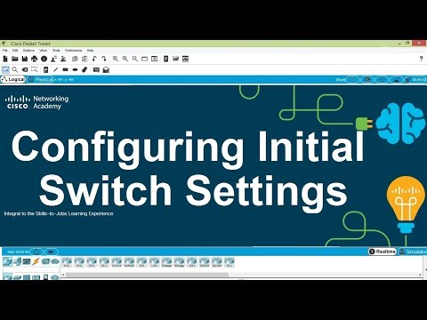 Packet Tracer V7.2 - Configuring Initial Switch Settings