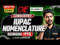 IUPAC Nomenclature Class 11 Full Chapter One Shot PYQs AP EAPCET 2026 Chemistry