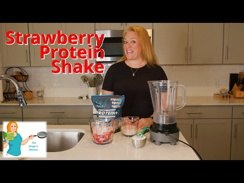 Strawberry Vanilla Protein Shake