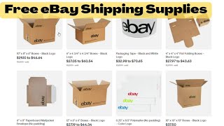 How to Get Free eBay Branded Shipping Supplies