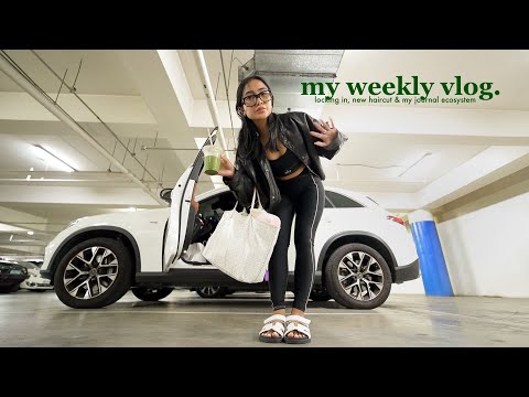 locking in for 2026 ★ new haircut, journal ecosystem, grocery night-runs