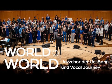 World O World (Jacob Collier) - Jazzchor der Uni Bonn & Vocal Journey (Live) Philharmonie Köln 2025