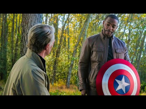 Captain America Gives Shield to Falcon Scene | Avengers Endgame Movie CLIP HD