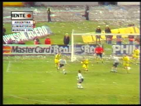 Argentina 1 - 0 Australia - Repechaje clasificación Mundial 1994 (VUELTA)