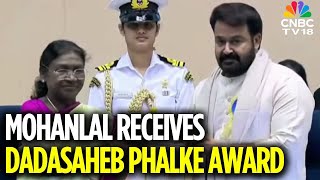 Download lagu Mohanlal Receives The Prestigious Dadasaheb Phalke Award 2023 | 71st National Film Awards | N18V mp3