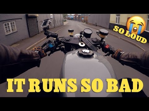 CB125 Cafe Racer - Motovlog 1 - IT RUNS SO BAD