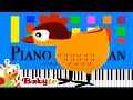 BabyTV Oh Farmer Slow EASY Medium 4K Piano Tutorial