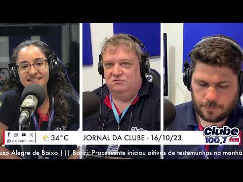 Jornal da Clube - 16/10/23 - Edição do Almoço