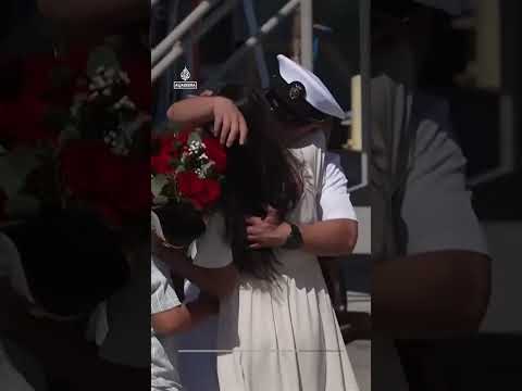 USS Abraham Lincoln returns after record-breaking deployment | AJ #shorts