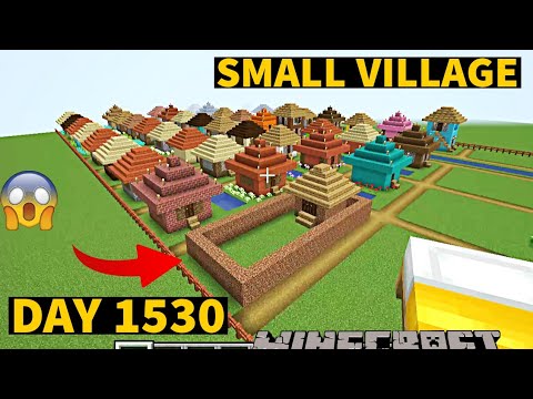 HU Smart Gamer - I build Small Village in Minecraft Creative mode 2023 Day 1530