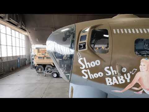 Boeing B-17G Shoo Shoo Shoo Baby Begins Journey to Smithsonian's National Air & Space Museum