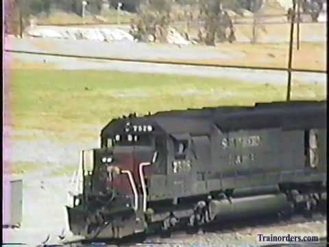 Classic Railroad Series 632 - Southern Pacific at West Colton April 12, 1991