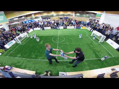 GermanOpen 2019: Nao-Team HTWK vs. HULKs - 2nd Half