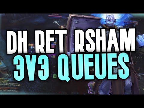 DH RET RSHAM IS INSANE! - Resto Shaman 3v3 PvP - 11.2 WoW TWW FT. @LvladenPvP & @Tylerbo111