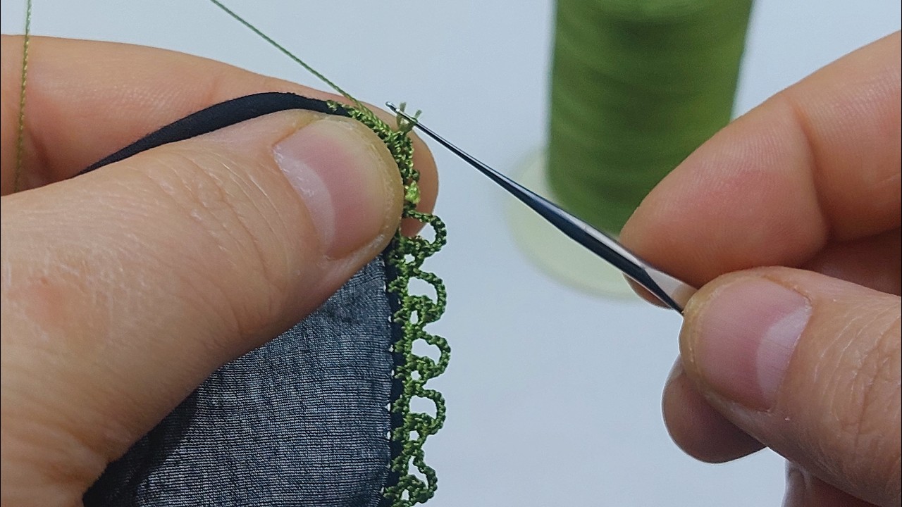 Ön yargılı olma siz bide bitmişini görün mükemmel diyebilirim bu tığ oyası