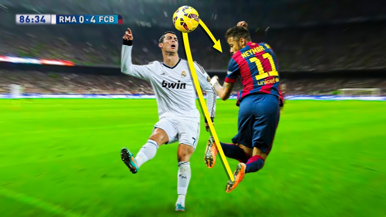 O dia que Neymar humilhou Cristiano Ronaldo - Neymar x Cristiano Ronaldo