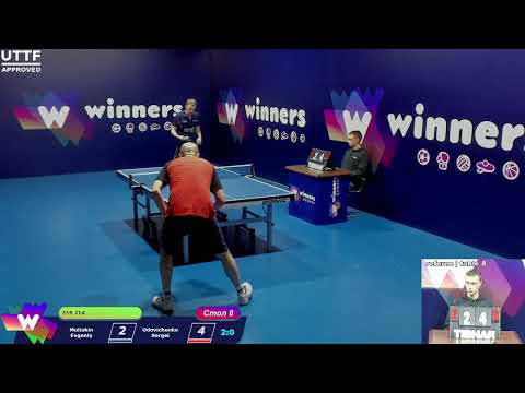 Muliukin Evgeniy -Udovichenko Sergei.  WINners CUP Table Tennis 8 1.01.2021 20:45