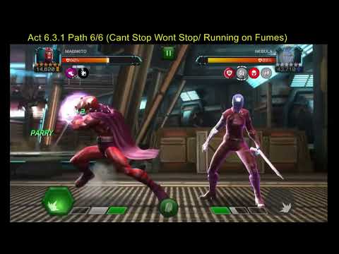 Act 6.3.1 | Path 6/6 | Cant Stop Wont Stop/Running on Fumes - Marvel Contest of Champions