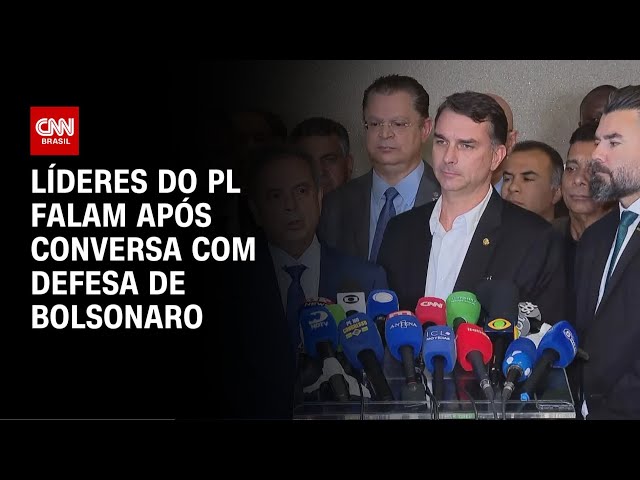 Reunião do PL: Vamos tomar decisões racionais para 2026, diz Flávio Bolsonaro | CNN 360º