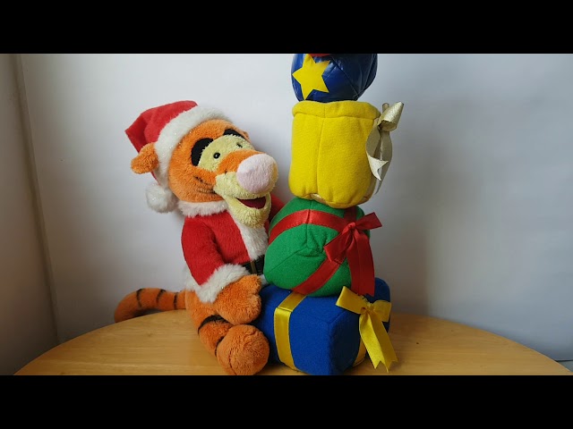 Vídeo relacionado con Peluche de Winnie The Pooh de Disney, Tigger, 35 cm, Oso Pooh, a Partir de los Primeros Meses de Vida