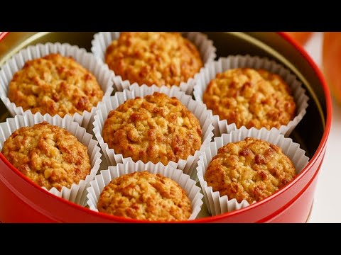 Just oatmeal and apples—just like from a small Danish bakery!