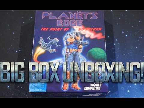 Big Box PC Unboxing and Playthrough Review #1: Planet's Edge by New World Computing