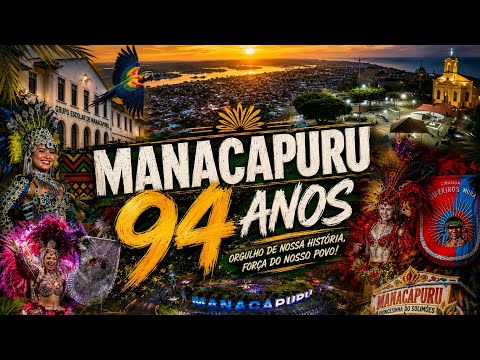 MANACAPURU 94 ANOS | História, Cultura, Turismo e as Belezas da Princesinha do Solimões