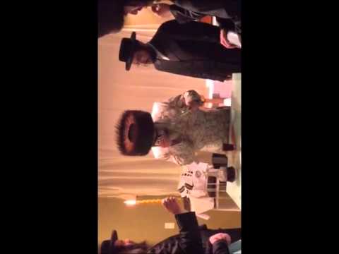 Satmar Rebbe Of Kiyas Yoel Making Havdalah In Palm