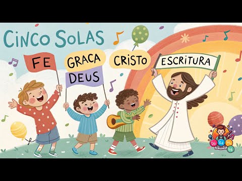 👉 Música Infantil Cristã | Cinco Solas da Reforma Protestante | Louvor Infantil